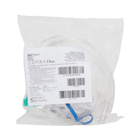 McKesson Nonrebreather Oxygen Mask, Pediatric 3226E