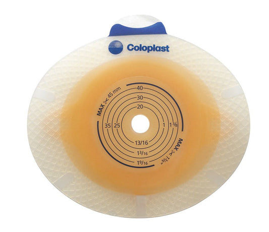 Coloplast SenSura Flex Xpro Ostomy Barrier With 5/8-2 1/16 Inch Stoma Opening 11045, Box of 5