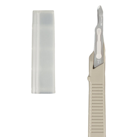 Scalpel Medicut™ No. 15 Stainless Steel / Plastic Classic Grip Handle Sterile Disposable - 4115