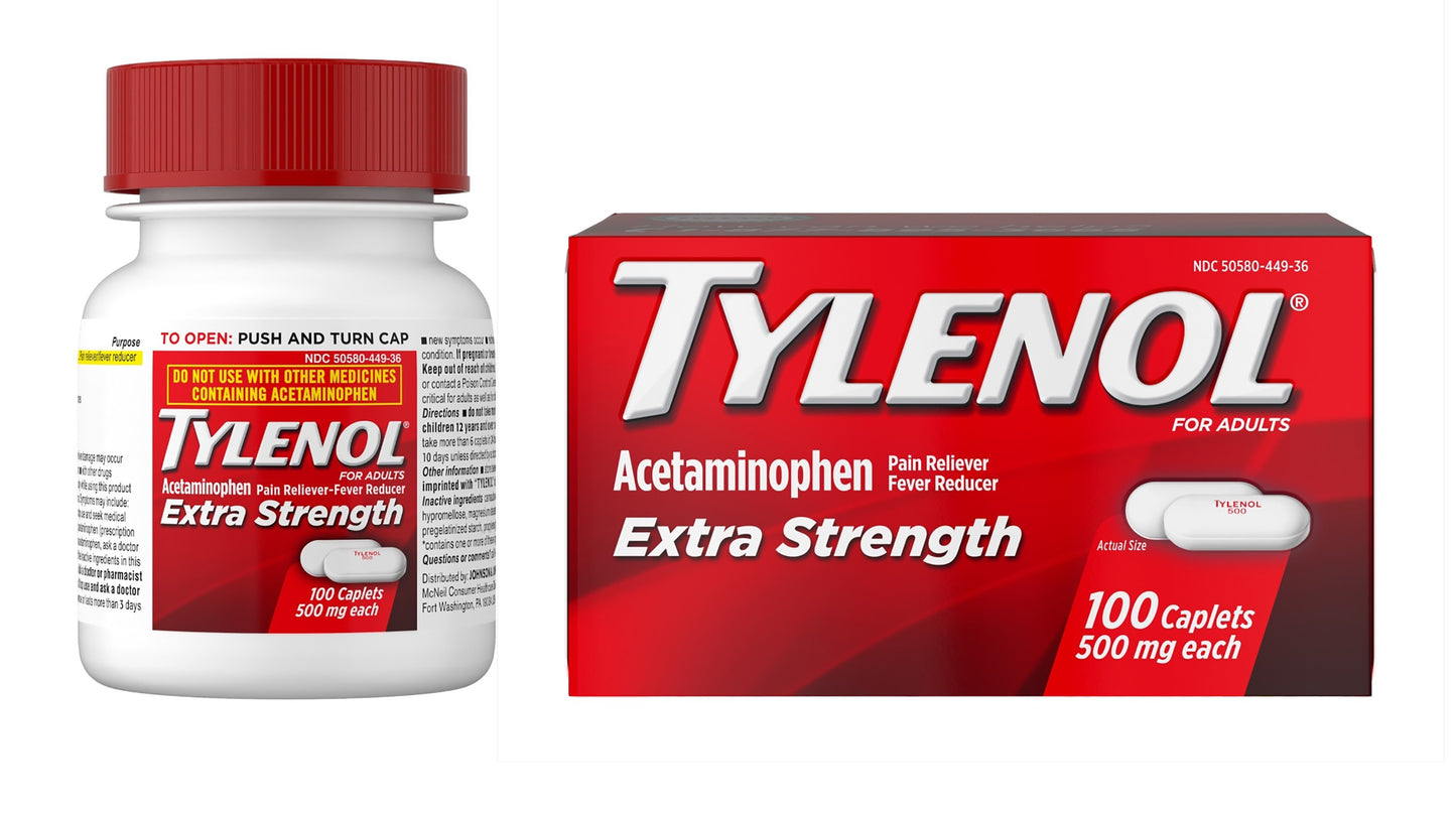 Tylenol® Extra Strength Caplets 304490900