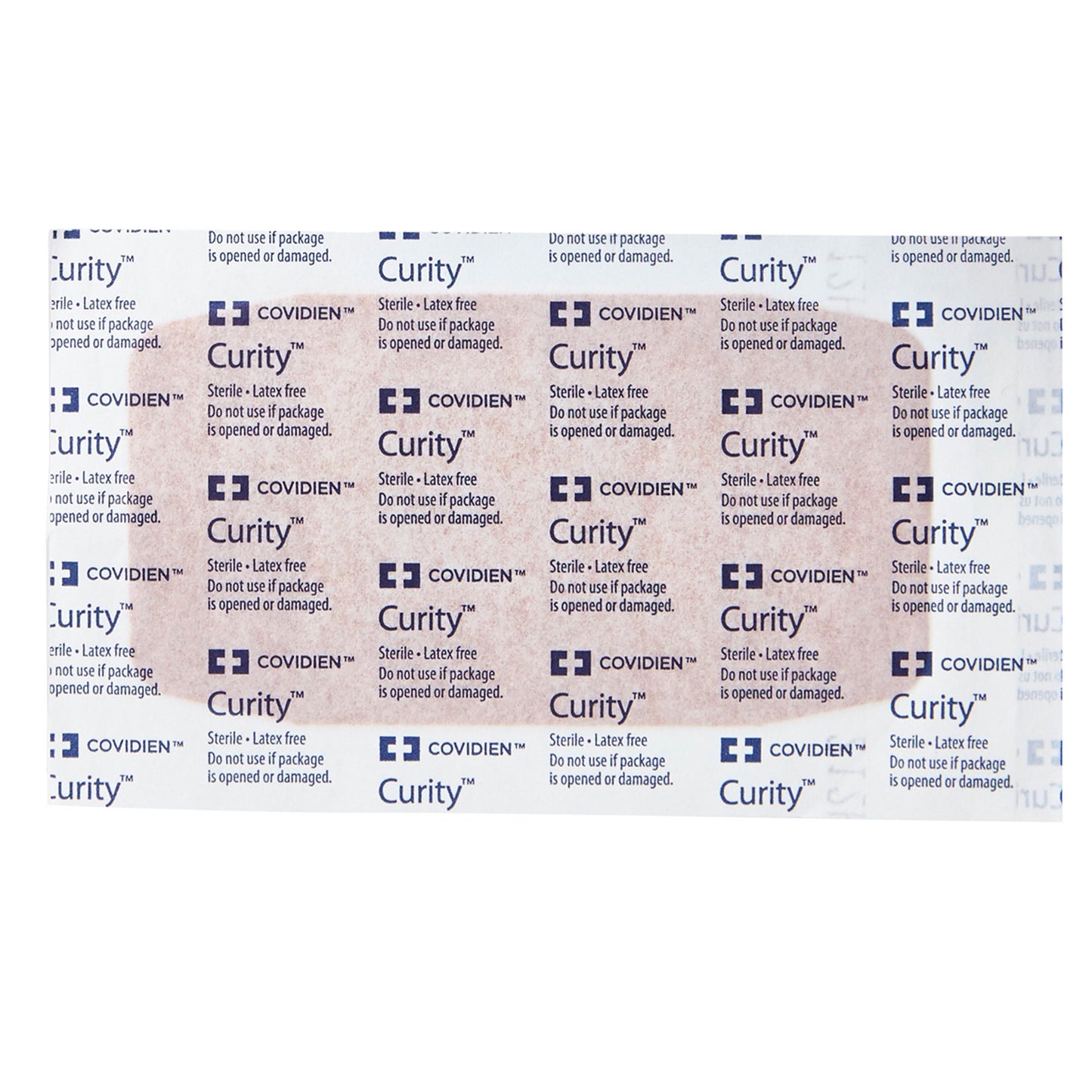 Curity™ Tan Adhesive Strip, 2 x 3-1/4 Inch 44102-