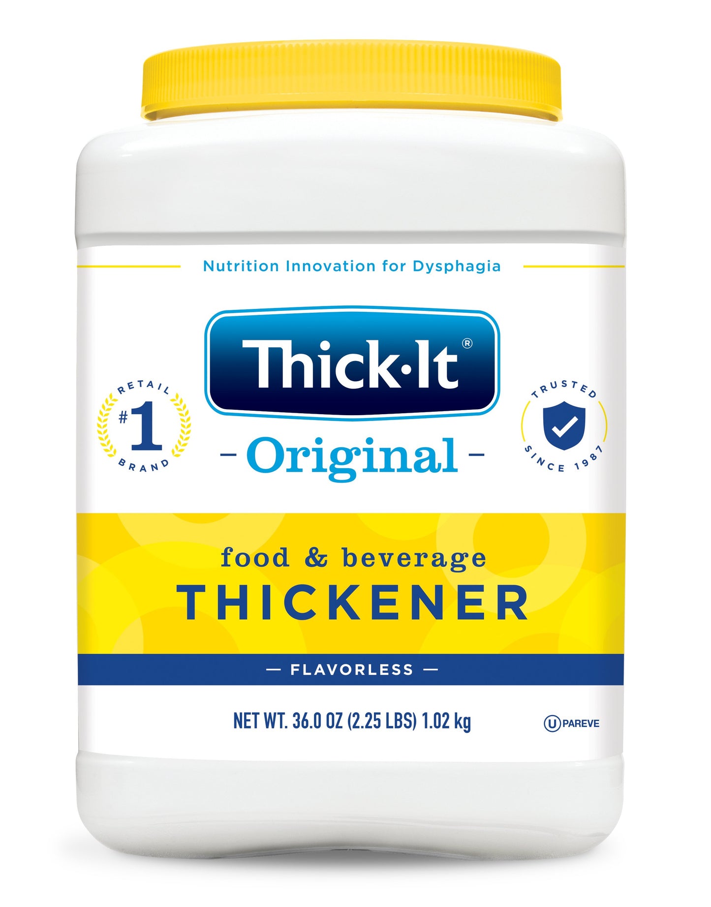 Food and Beverage Thickener Thick-It® Original 36 oz. Canister Unflavored Powder IDDSI Level 0 Thin - J585-C6800