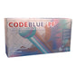 CodeBlue® PF Latex Extended Cuff Length Exam Glove, Medium, Blue 23-34