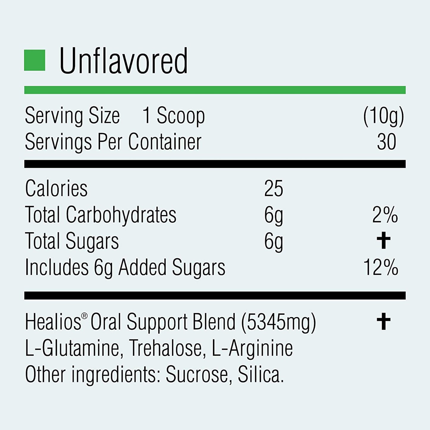 Healios Oral Health and Dietary Supplement Powder for Mouth Sores GN0195