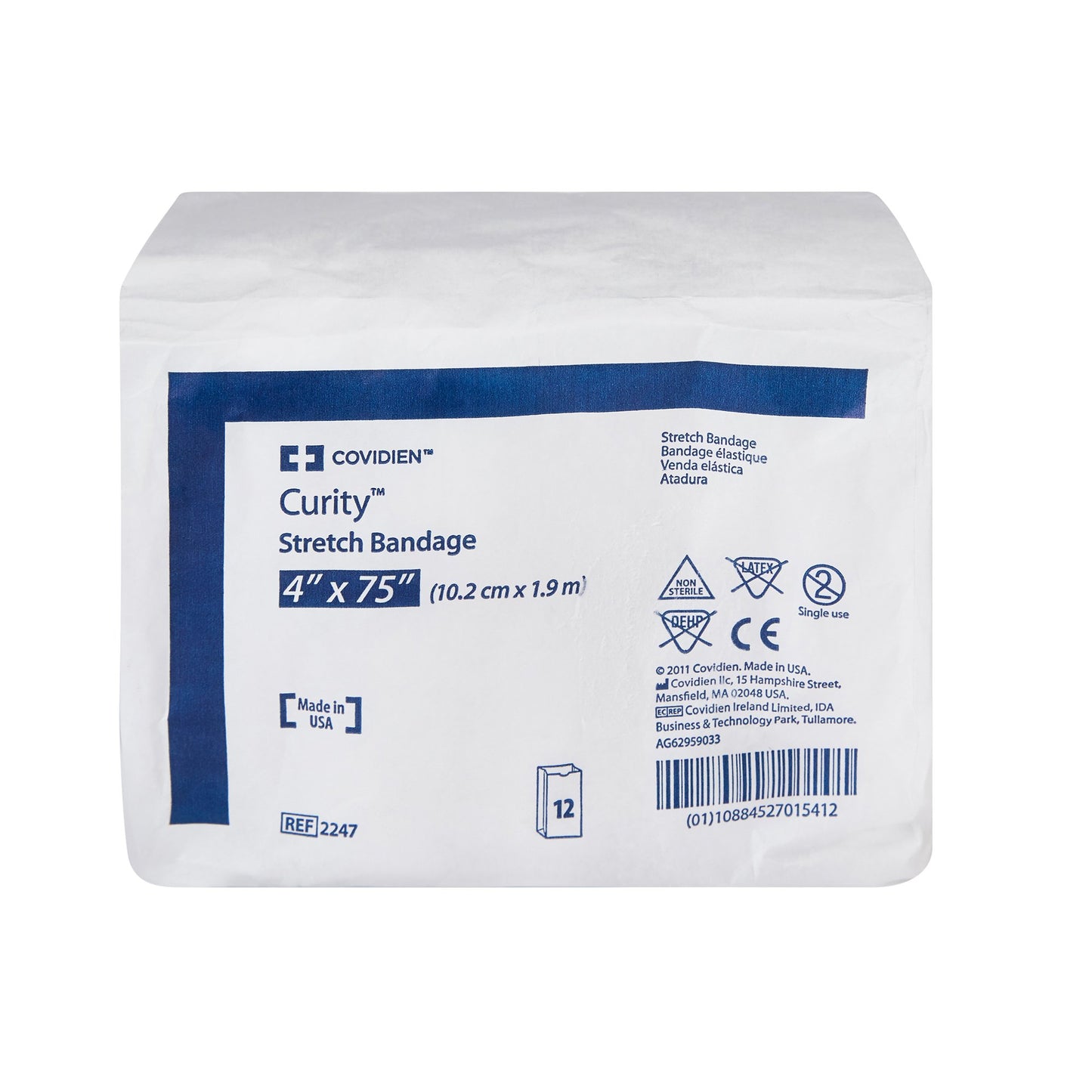 Curity™ Conforming Bandage, 4 x 75 Inch, 1-Ply 2247