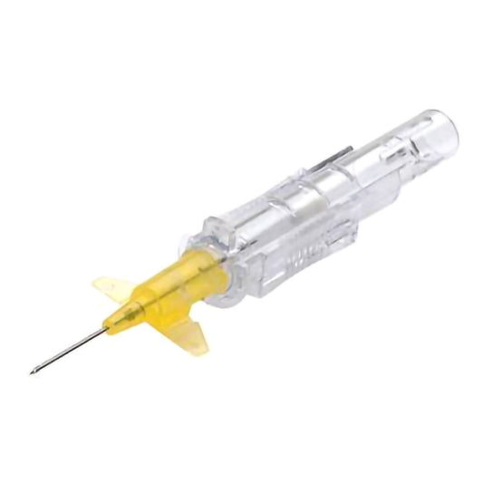 Peripheral IV Catheter Protectiv® Plus-W 24 Gauge 0.675 Inch Polyurethane Winged Hub Non Blood Control Sliding Safety - 308300