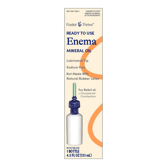 Foster & Thrive™ Ready to Use Enema Mineral Oil 70677109001