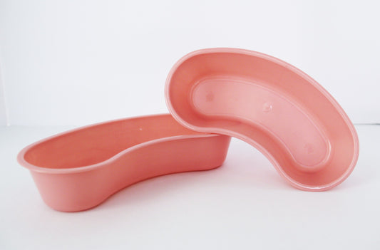 Emesis Basin GMAX Mauve 16 oz. Plastic Single Patient Use - GP85004