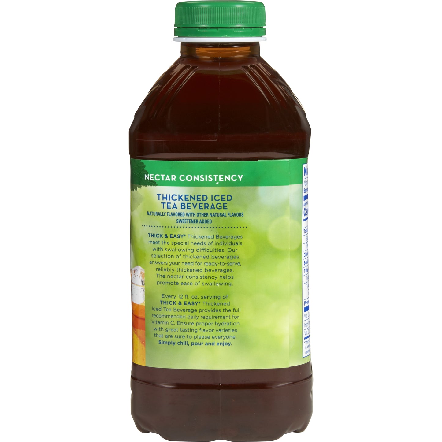Thick & Easy® Clear Nectar Consistency Iced Tea Thickened Beverage, 46-oz. 28702