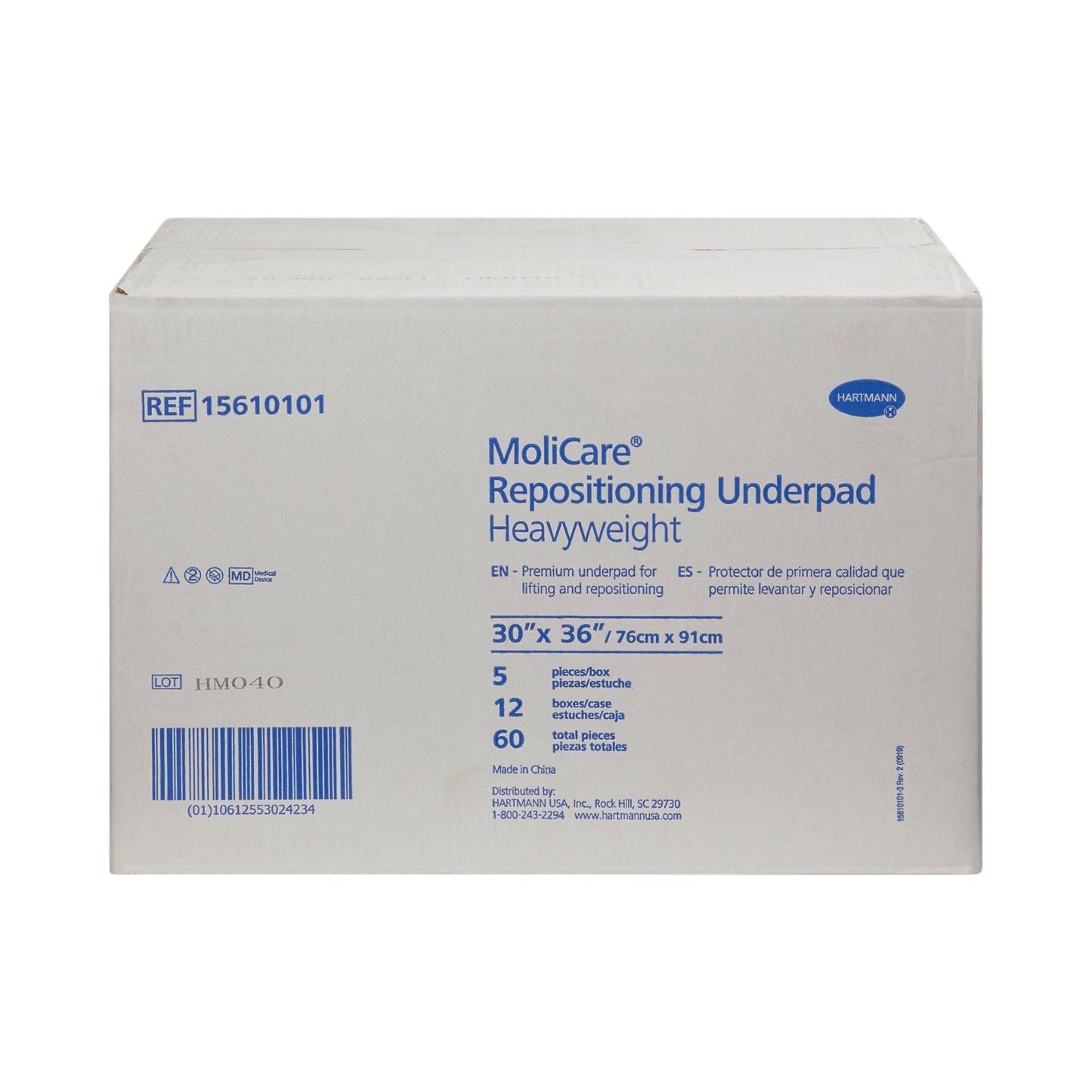 MoliCare® Positioning Underpad, 30 x 36 Inch 15610101