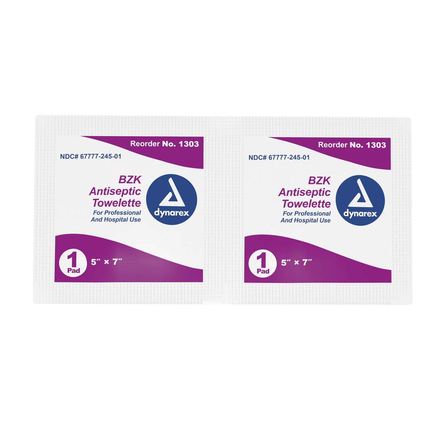 dynarex® Scented BZK Antiseptic Towelettes, Individual Packet 1303