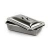 Instrument Tray McKesson Strap Handle Stainless Steel 8-7/8 X 5 X 2 Inch - 63-4255