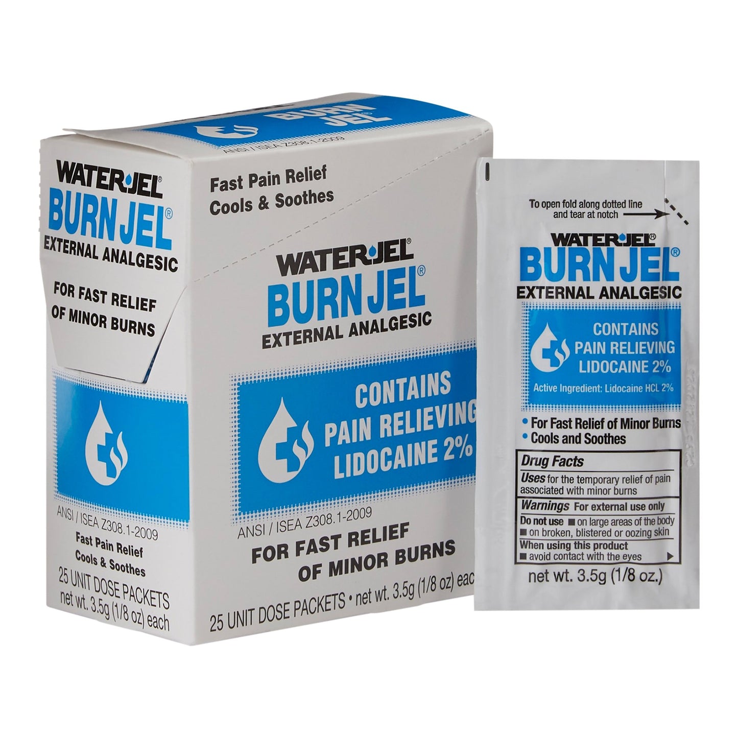 Water Jel® Burn Jel® Lidocaine Burn Relief 600U-1.00.000