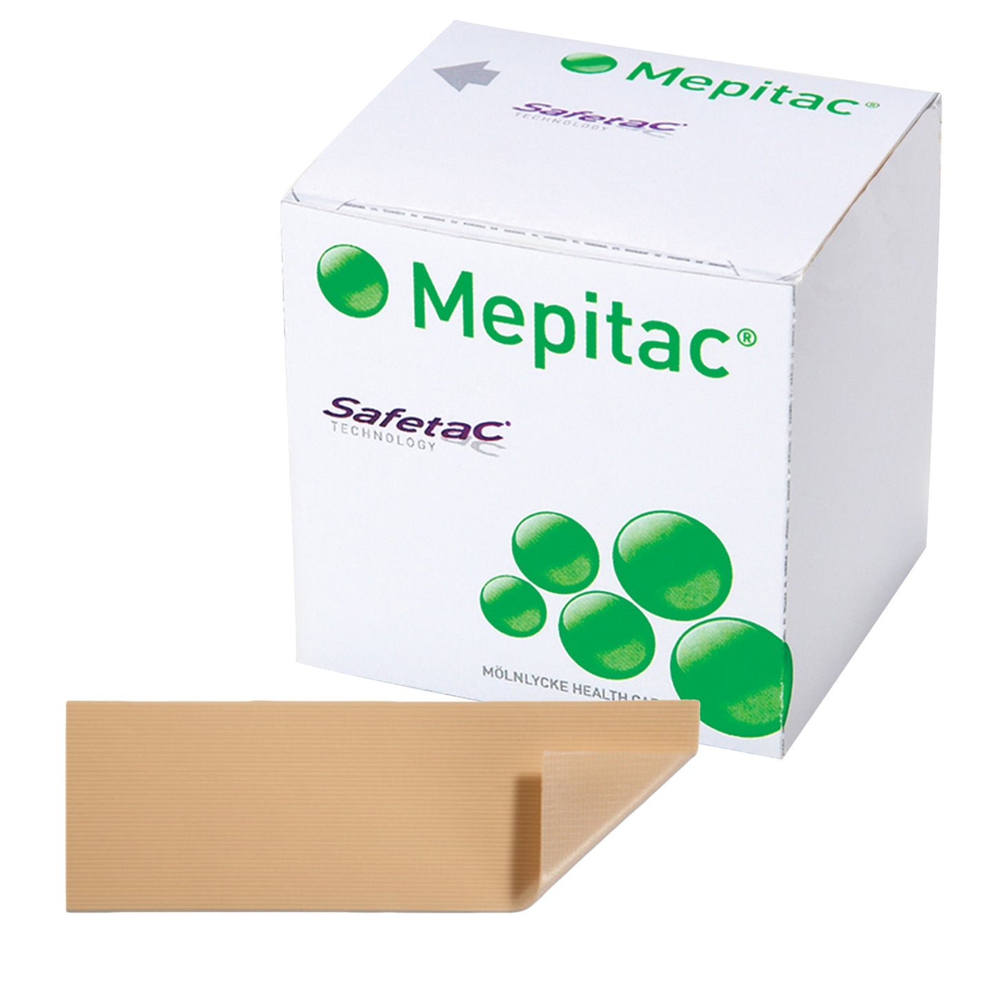 Mepitac® Silicone Medical Tape, 8/10 Inch x 3-1/3 Yard 298300