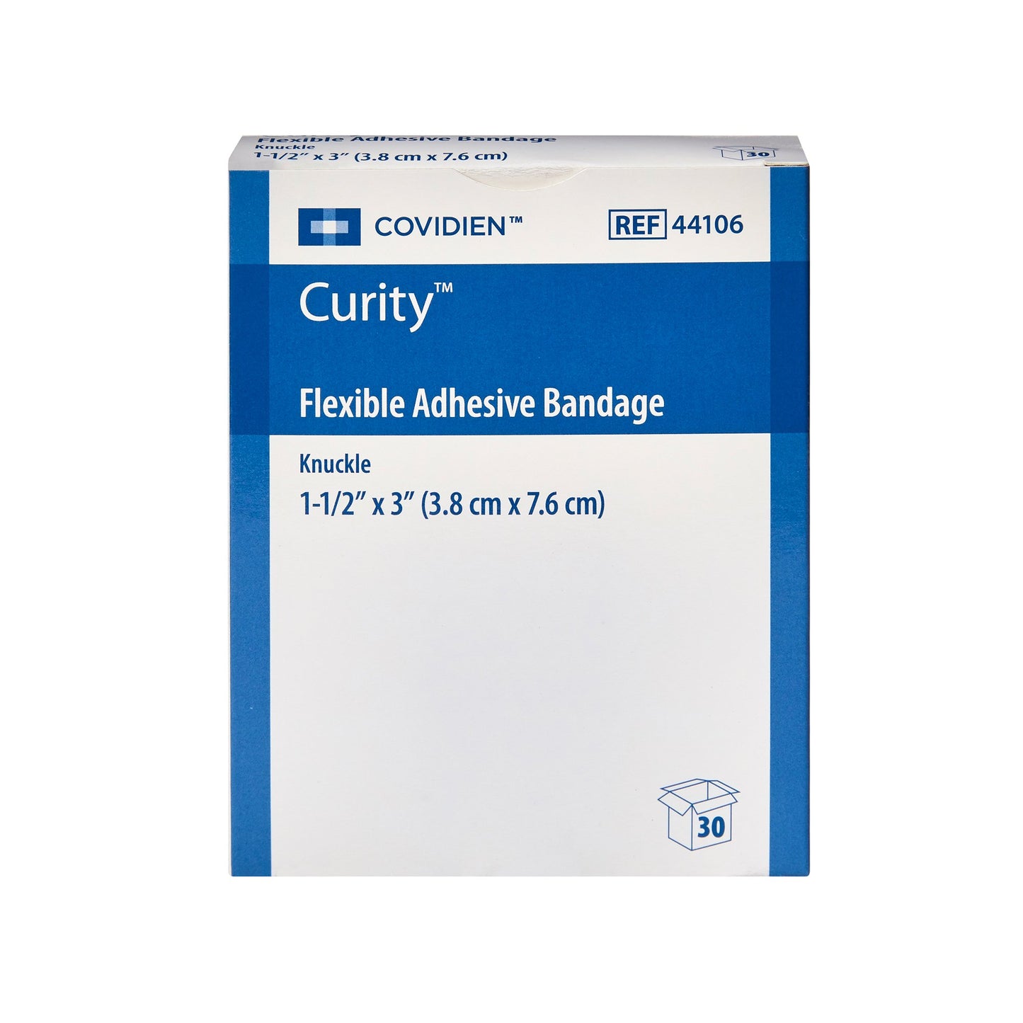 Curity™ Adhesive Strip, 1½ x 3 Inch 44106