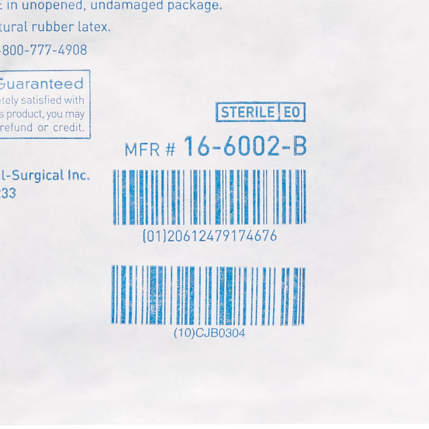 McKesson Sterile Blue O.R. Towel, 17 x 27 Inch 16-6002-B