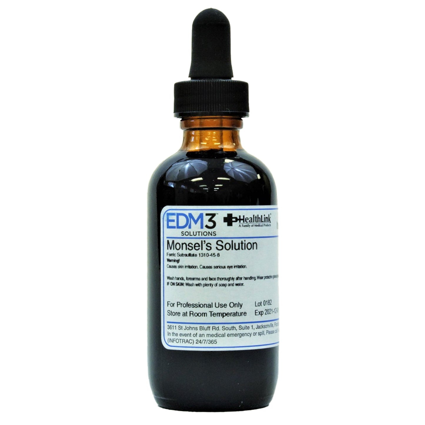 EDM 3 LLC EDM 3 LLC Monsel's Solution, 2 oz. Dropper Bottle 400491, 1 Each