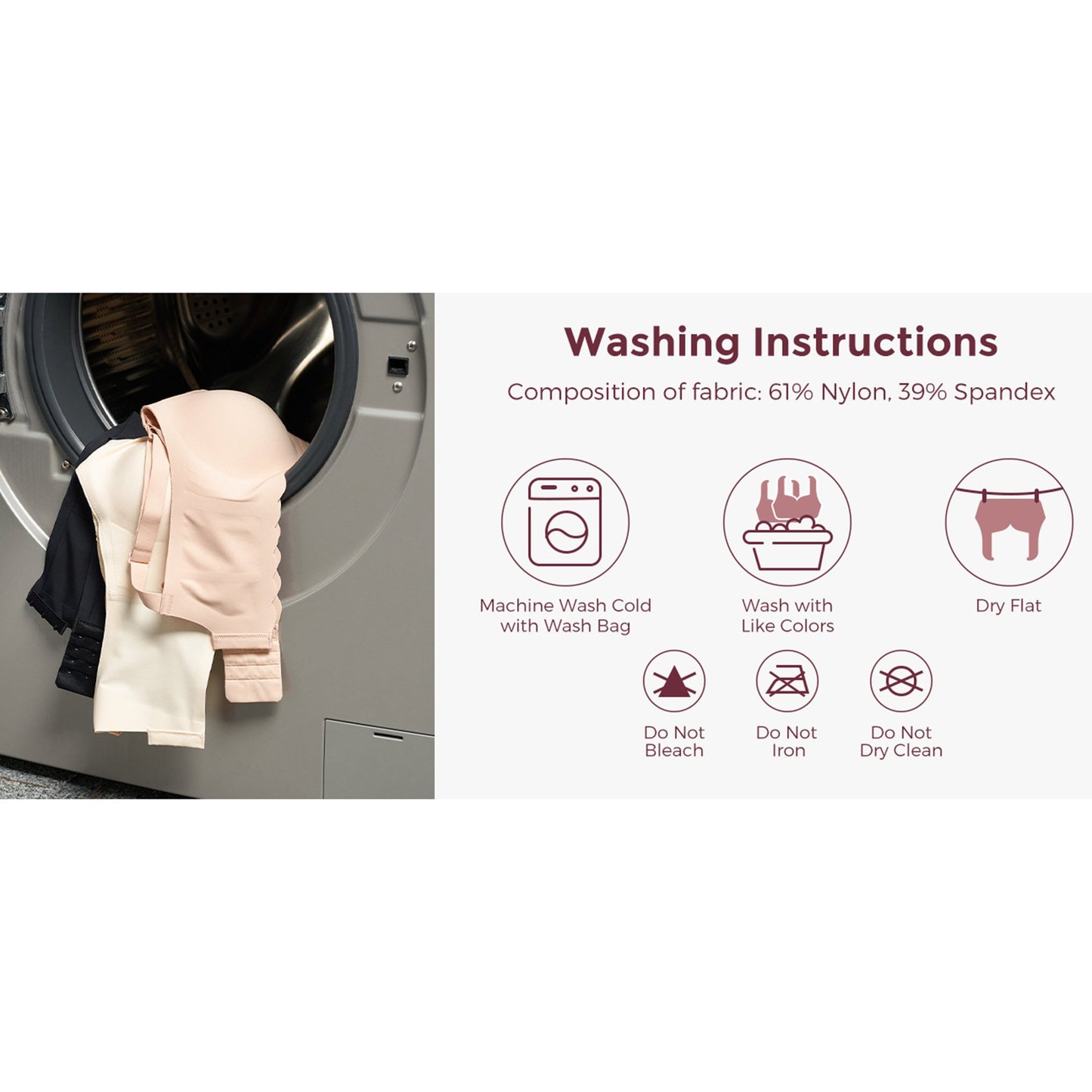 Nursing Bra Momcozy Jelly Strip 34 to 36 Inch Chest Medium Beige Back Hook and Eye Closure Adjustable Shoulder Strap FB046-SK100M-A