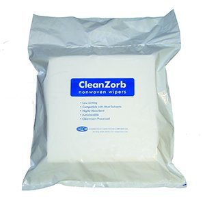 Connecticut Clean Room CCRC Cleanroom Wipe CR12-150, Bag of 150