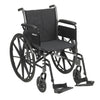 Drive Medical drive Cruiser III Lightweight Wheelchair, 18-inch Seat Width K318DFA-ELR, 1 Each