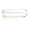 Foley Catheter McKesson 2-Way Coude Tip 30 cc Balloon 18 Fr. Hydrophilic Polymer Coated Latex - 16-LFOL3018C