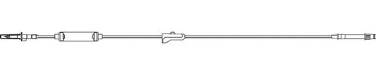 Cysto-Bladder Irrigation Set 55 mL 0.241 Inch OD 77 Inch 1 Lead Plastic - 654401
