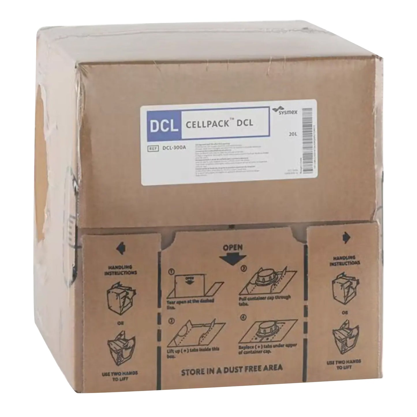 Sysmex America Cellpack DCL Reagent Diluent for use with XN-Series Automated Hematology Analyzers, Hematology test DCL-300A, 1 Each