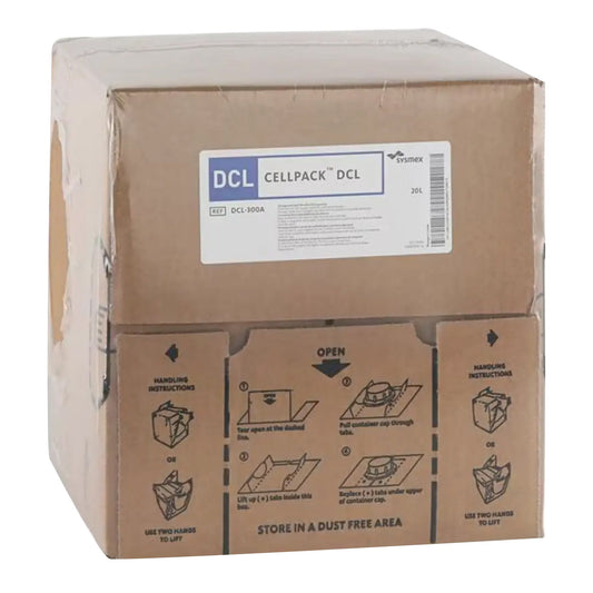 Sysmex America Cellpack DCL Reagent Diluent for use with XN-Series Automated Hematology Analyzers, Hematology test DCL-300A, 1 Each
