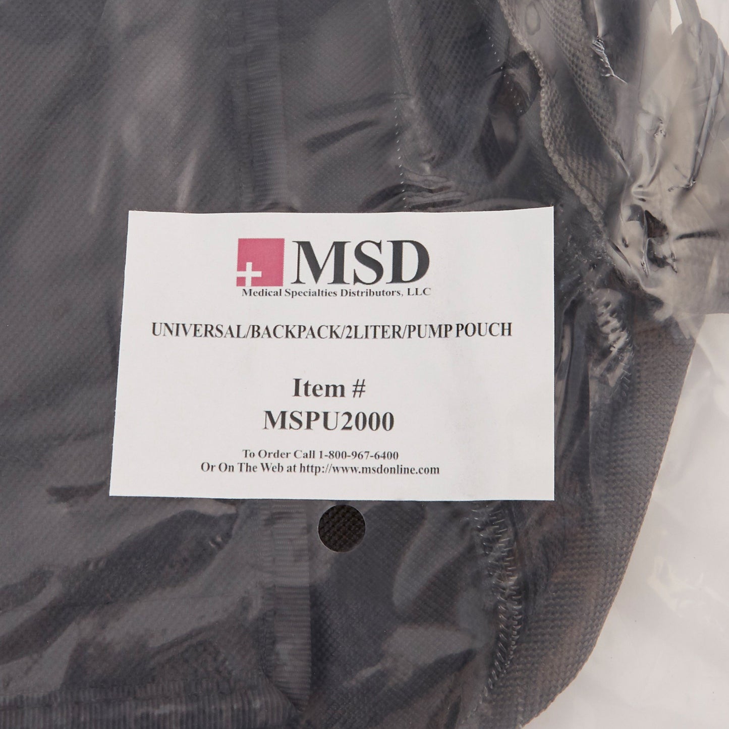 McKesson Enteral Feeding Pump Pouch, Fits Most 1000 to 2000 mL Feeding Pumps MSPU2000