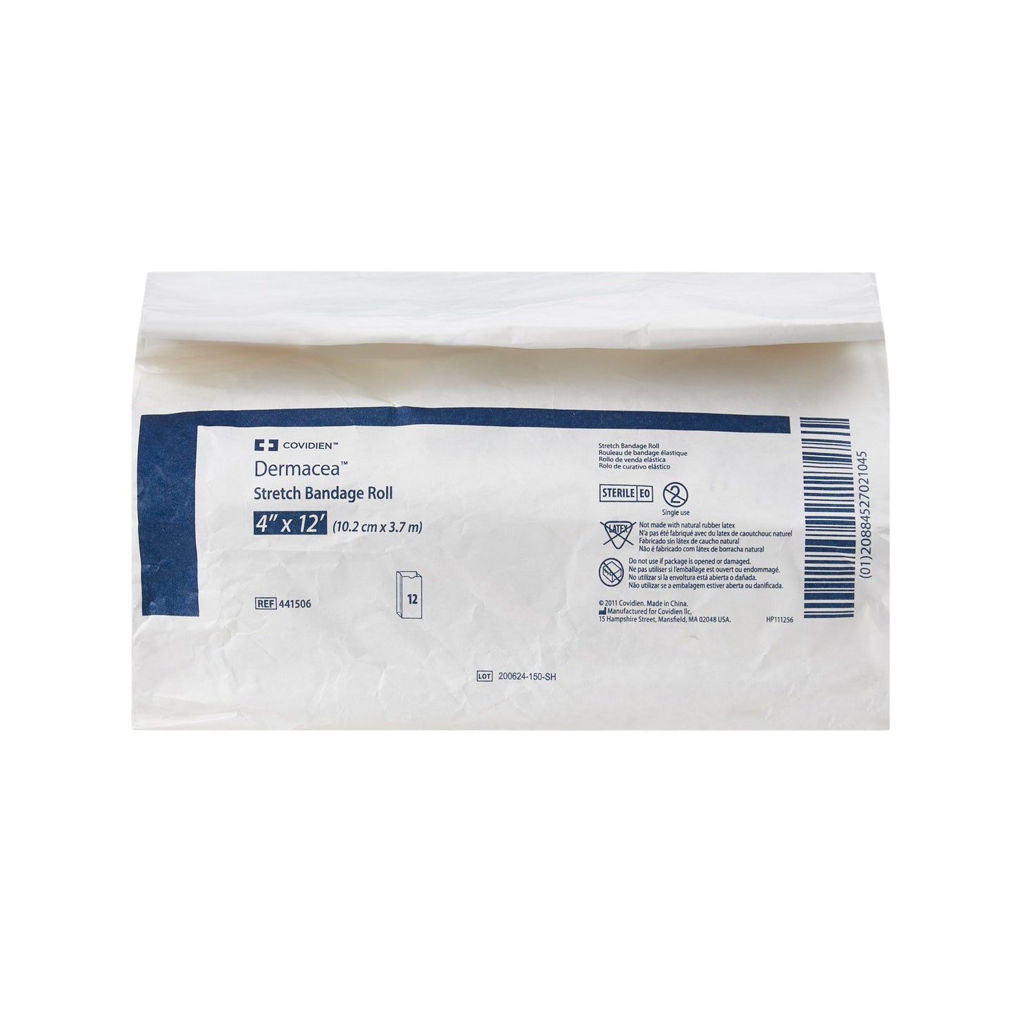 Dermacea™ Sterile Conforming Bandage, 4 Inch x 4-1/10 Yard, 1-Ply 441506