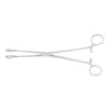 Sponge Forceps McKesson Argent™ Foerster 9-1/2 Inch Length OR / Surgical Grade German Stainless Steel NonSterile Locking Finger Ring Handle Straight F