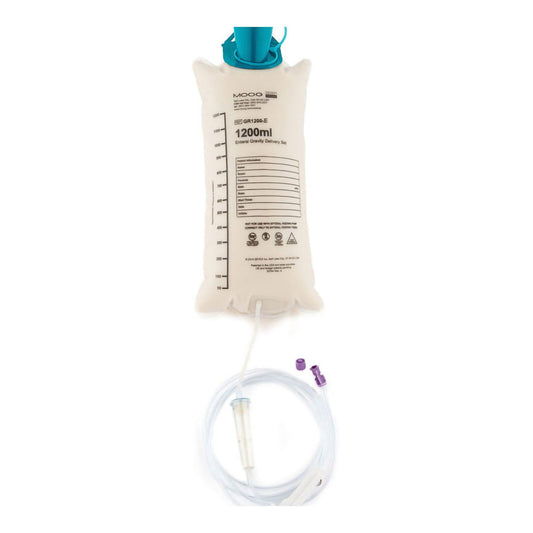 Gravity Bag Feeding Set with ENFit™ Connector Moog® 1200 mL - GR1200-E
