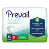 Incontinence Brief Prevail® Nu-Fit® Adult Medium Unisex Disposable Heavy Absorbency NU-012/2