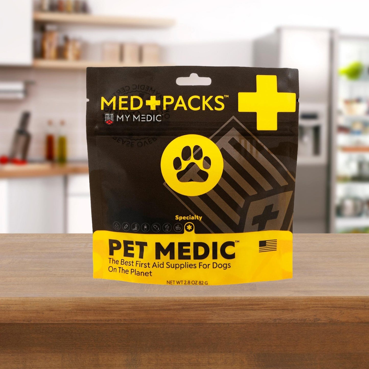 Med Packs™ First Aid Kit for Pets – Dog Injury Supplies in Portable Pouch MM-MED-PACK-PET-EA