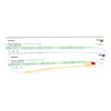 Foley Catheter McKesson 2-Way Coude Tip 5 cc Balloon 20 Fr. Hydrophilic Polymer Coated Latex - 16-LFOL520C
