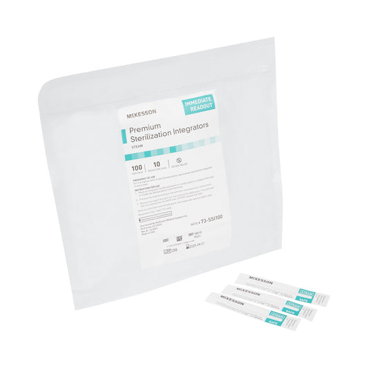 McKesson Sterilization Chemical Integrator Strip Steam 4 Inch Length - 73-SSI100