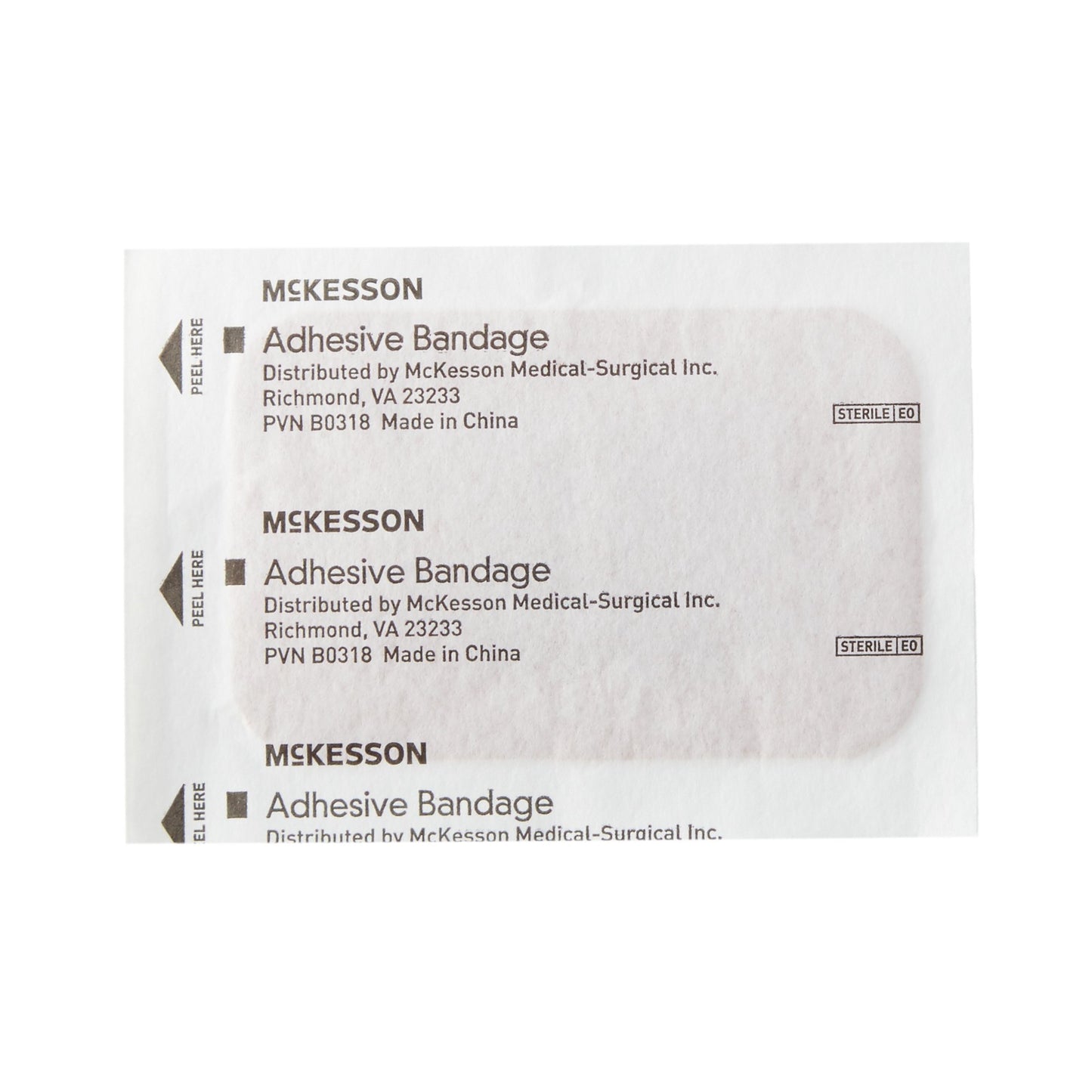 McKesson Tan Adhesive Strip, 2 x 3 Inch 16-4816
