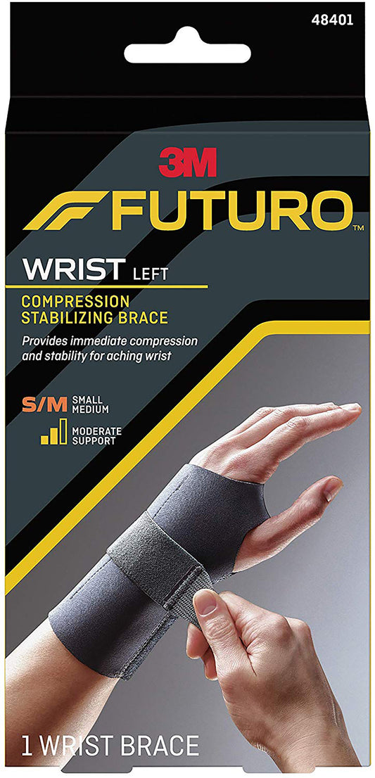3M™ Futuro™ Left Wrist Brace, Small 48401ENR