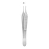 Tissue Forceps McKesson Argent™ Adson 4-3/4 Inch Length OR / Surgical Grade German Stainless Steel NonSterile NonLocking Thumb Handle Straight 2 X 3 T