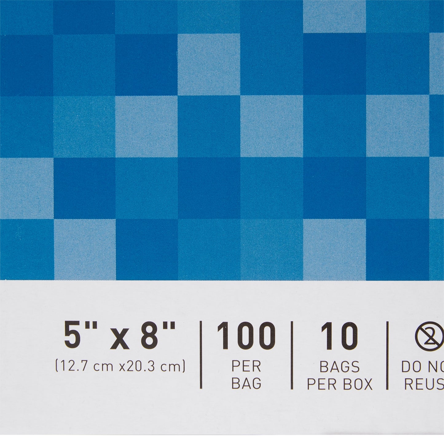 McKesson Zip Closure Bag, 5 x 8 Inch 4579