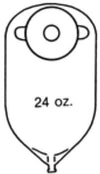 Nu-Hope Laboratories Nu-Hope Laboratories 1-Piece Urostomy Pouch 8256, Box of 10