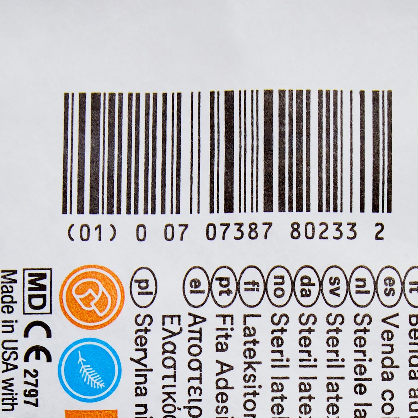 3M™ Coban™ LF Self-adherent Closure Cohesive Bandage, 4 Inch x 5 Yard 2084S