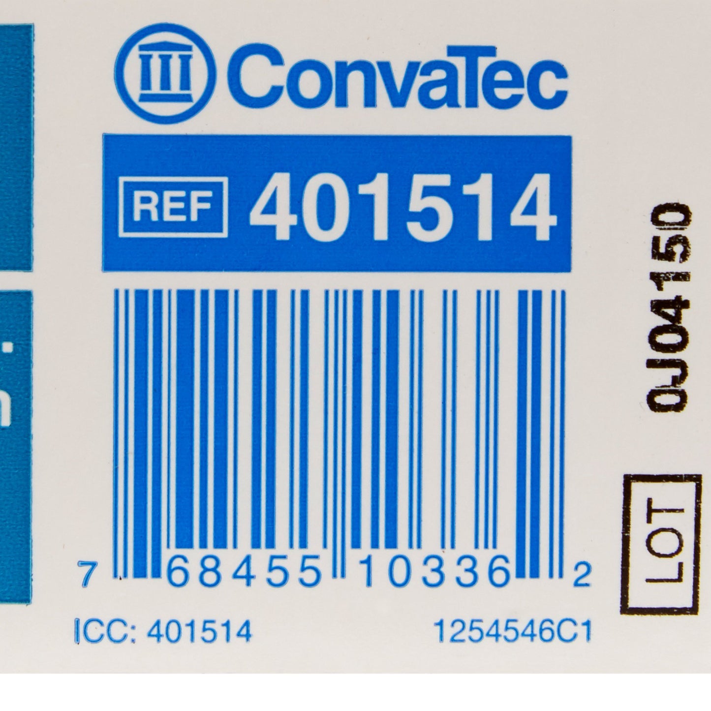 Sur-Fit Natura Two-Piece Colostomy Pouch Drainable, Vinyl, 12 Inch Length, 2¾ Inch Flange, Transparent 401514