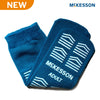 Slipper Socks McKesson Unisex Adult Large Single Tread Single Patient Use Teal 16-A-SCE1