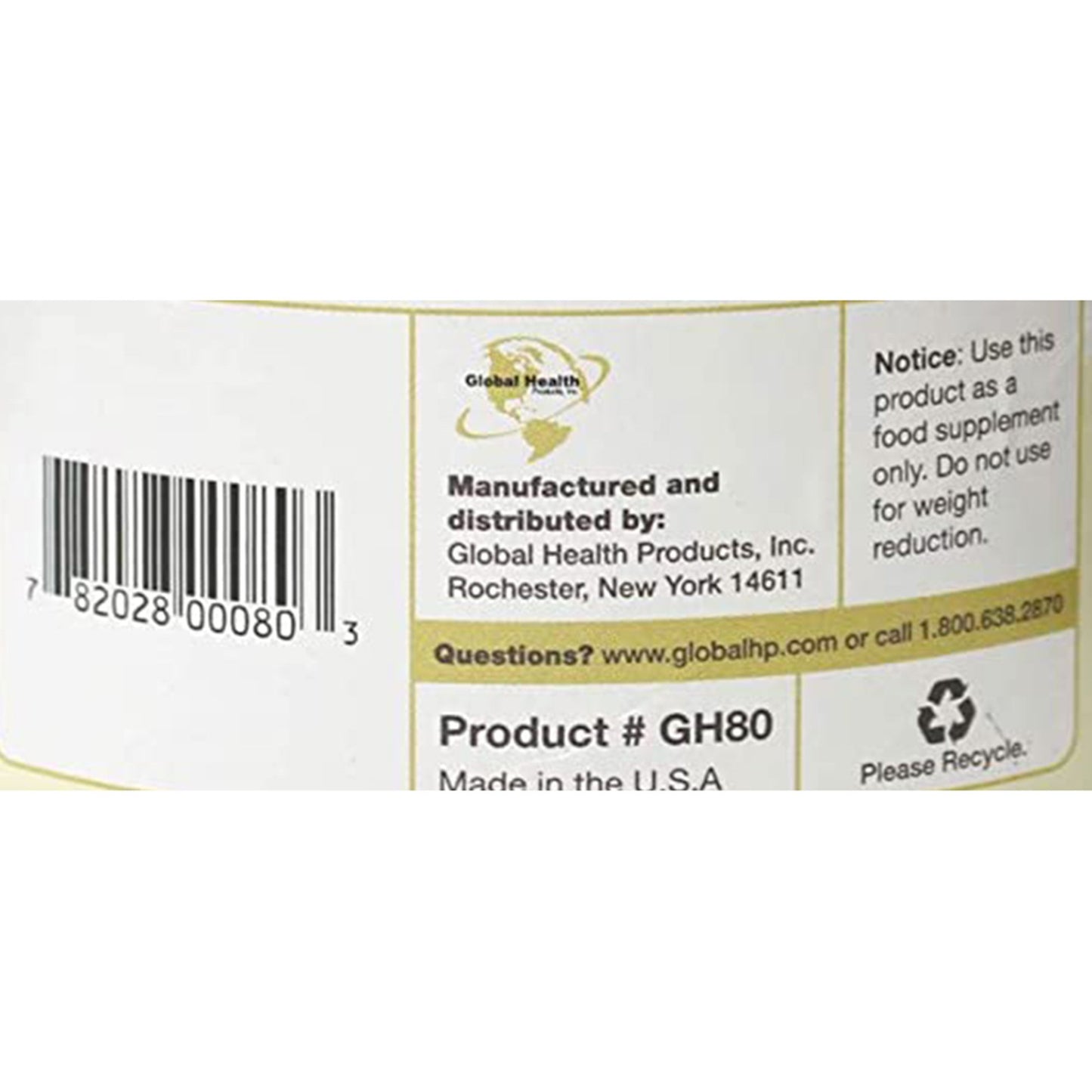 ProCel® Whey Protein Powder, 10-ounce Can GH-80