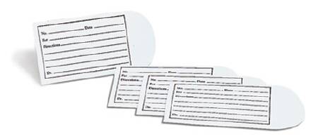 Medication Envelope White 2½ X 3½ Inch - 9600