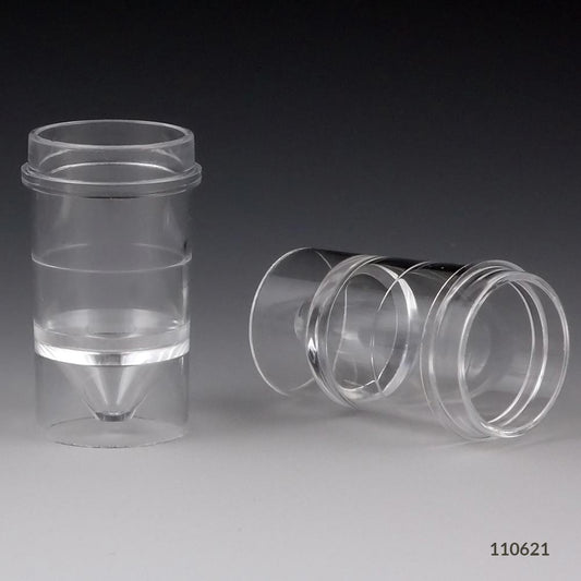 McKesson Sample Cup 2 mL, Clear, 16 X 24 mm, Without Caps - 177-110621