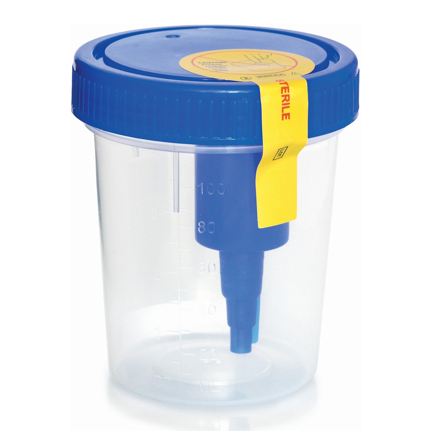 McKesson Urine Specimen Container with Integrated Transfer Device, 120 mL 16-UCC4