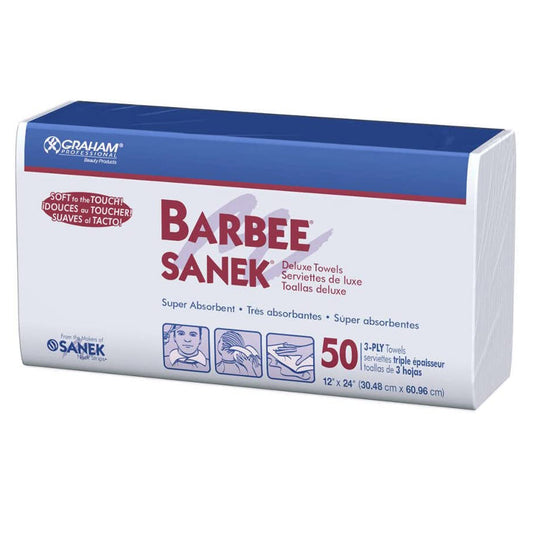 Procedure Towel Barbee® 12 W X 24 L Inch White NonSterile - 781625
