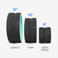 Massage Wheel Set Chirp 4 / 6/ 10 Inch Diameter X 5 Inch Width 3P-PW-PLUS